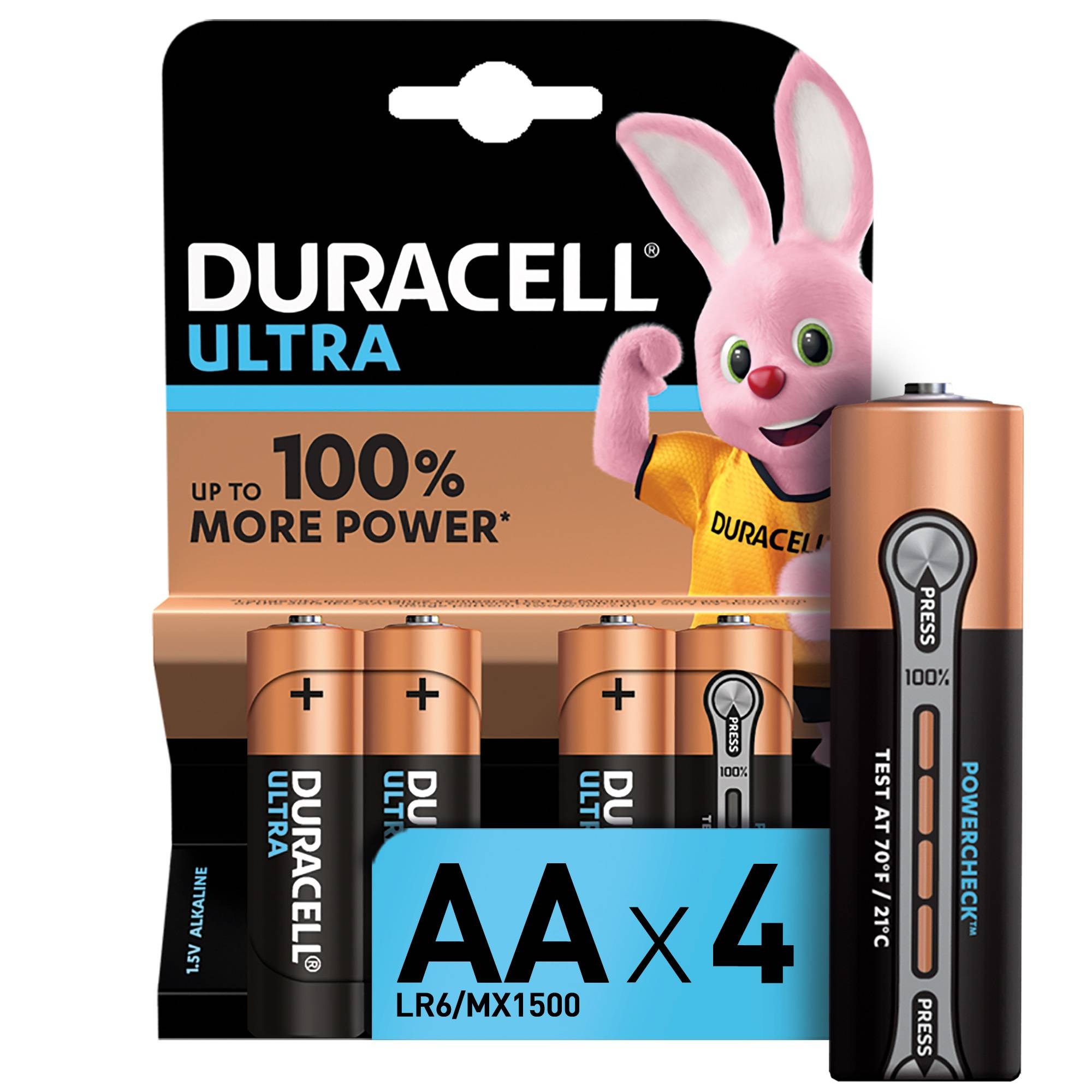 Батарейки  Duracell LR6-4BL Ultra (AA)