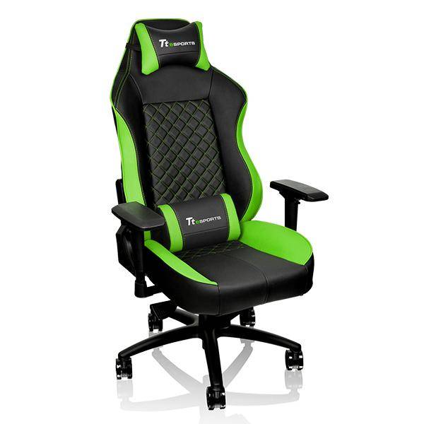 Thermaltake Кресло игровое Tt ESPORTS GT Comfort GTC 500 Black/green