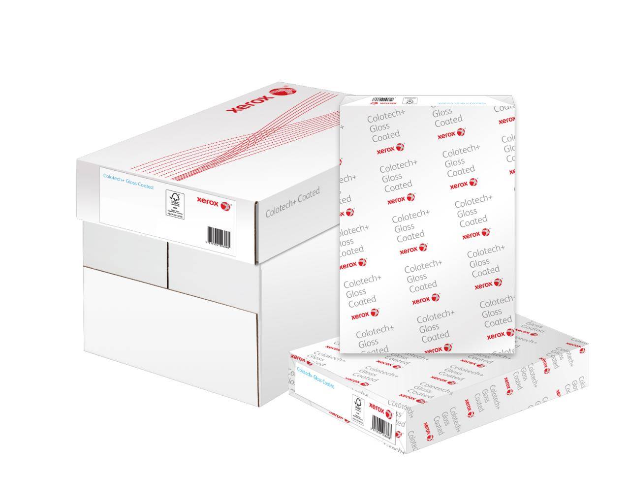 Бумага XEROX Colotech Plus Gloss Coated, 210г, SR A3 (450X320мм), 250 лист. Грузить кр.3