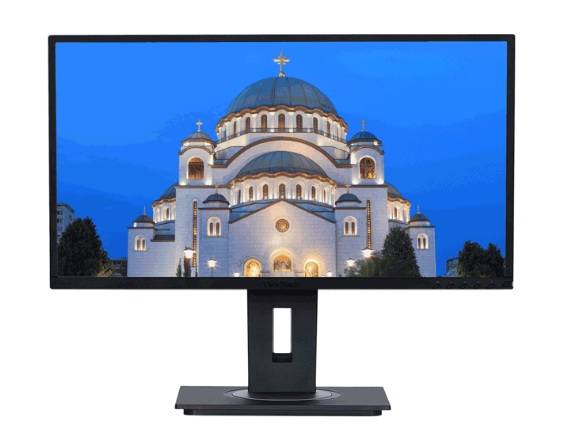 МОНИТОР 27″ Viewsonic VG2748 Black с поворотом экрана (IPS, LED, 1920×1080, 5 Ms, 178°/178°, 300 Cd/m, 50M:1, +HDMI, +DisplayPort, +4xUSB, +MM)