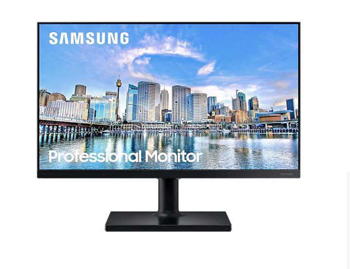 МОНИТОР 27″ Samsung F27T450FQI Black с поворотом экрана (IPS, 1920×1080, 75Hz, 4 Ms, 178°/178°, 250 Cd/m, 1000:1, +HDMI, +DP, +USBx2 )