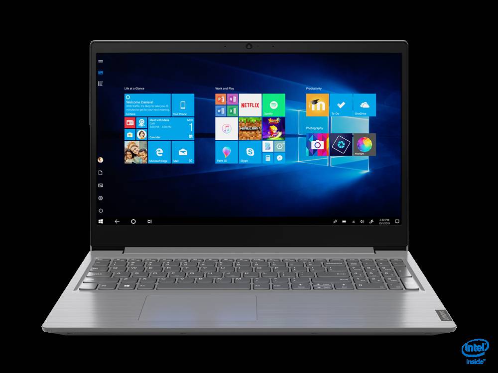 Ноутбук Lenovo V15-IGL N5030 15.6″ FHD, Intel Pentium Silver N5030 , 8Gb INT,1Tb+128Gb SSD, NoDVD, NoOS, Black (882C30022RU)