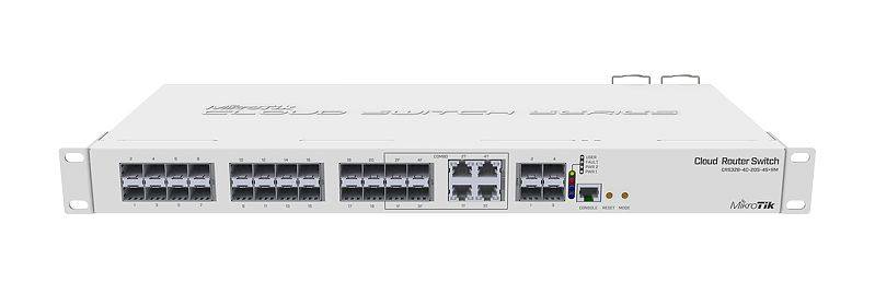 MikroTik CRS328-4C-20S-4S+RM Коммутатор в стойку, 20х SFP, 4x SFP+ , 4х RJ45/SFP