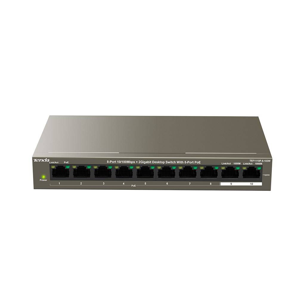 Тип 8 102. Коммутатор Tenda tef1109tp-8-102w. 8 Портовый POE коммутатор IP-com g1110p-8-150w (гарантия - 3 года с/ц). Коммутатор IP-com f1126p-24-410w. POE коммутатор для IP камер 24 порта.