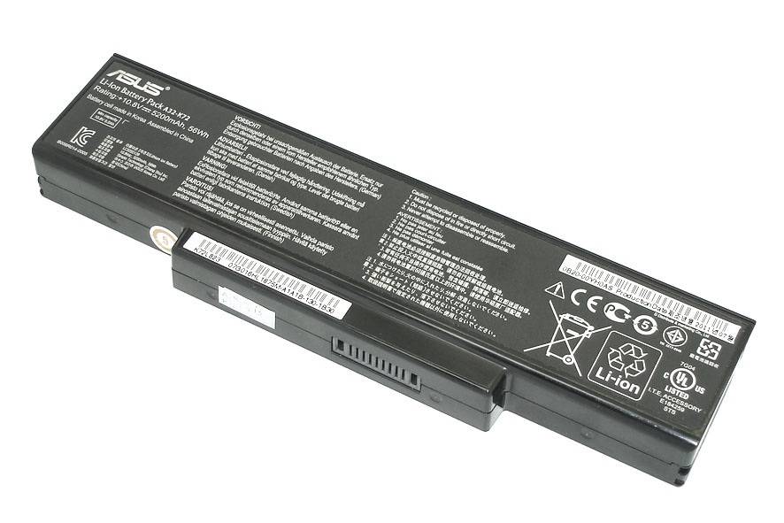 Батарея для Asus A72/A73/K72/K73/N71/N73/X72/X73/X77 (A32-N71) 10.8V 48Wh